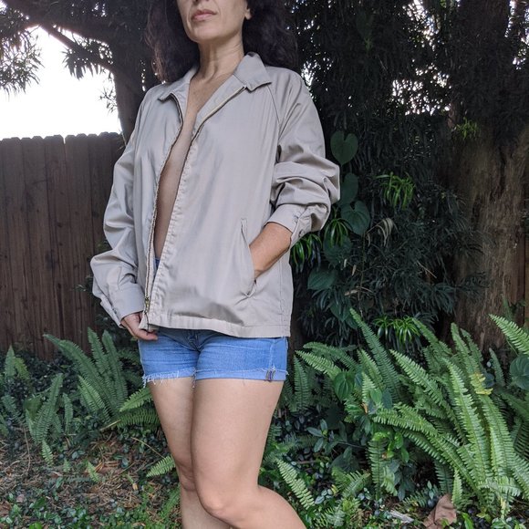 Vintage Beige Herrington Jacket | London Fog - Picture 2 of 9